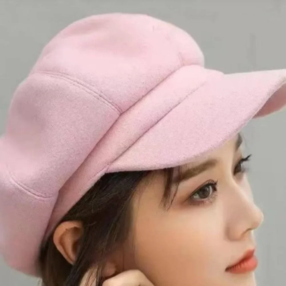 Pink Baker Boy Hat - Picture 2 of 2
